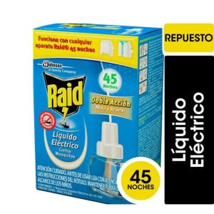 RAID REPUESTO ELECTRICO LIQUIDO 45 NOCHES